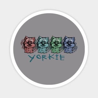 YORKIE Yorkshire Terrier Magnet